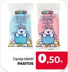 Pasitos - Esponja Infantil