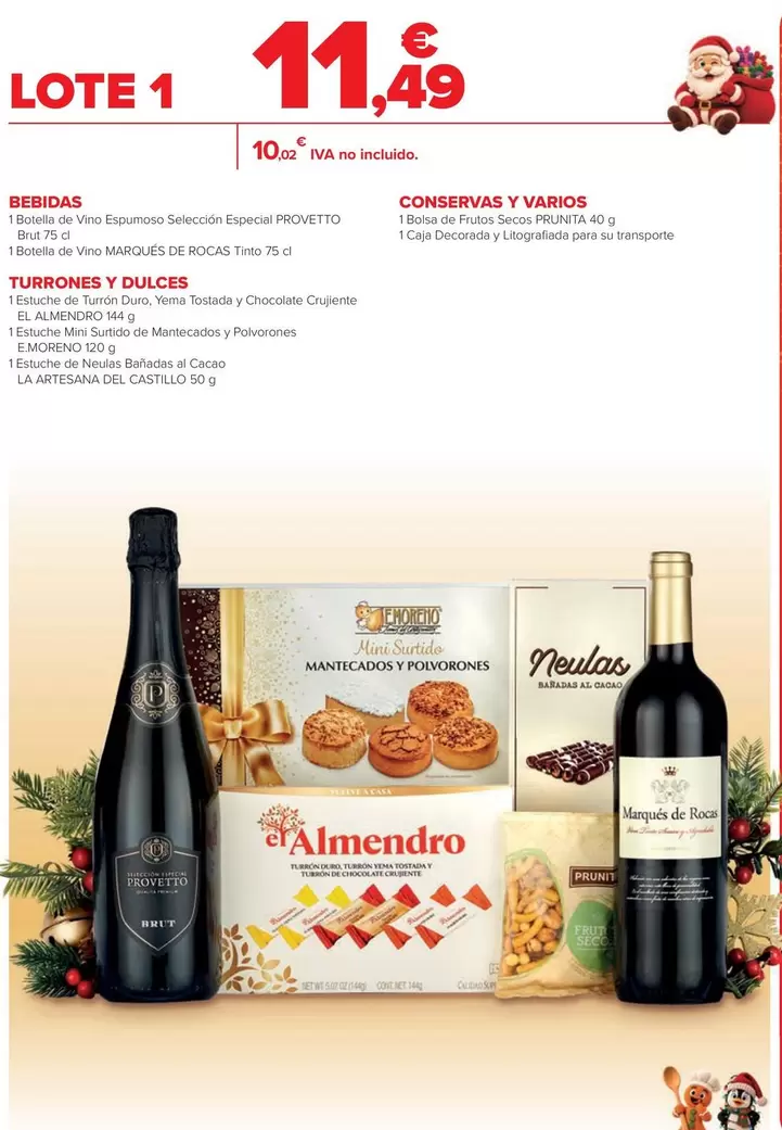 Bebidas/ Turrones Y Dulces/ Conservas Y Varios