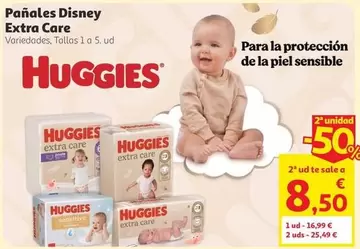 Huggies - Pañales Disney Extra Care