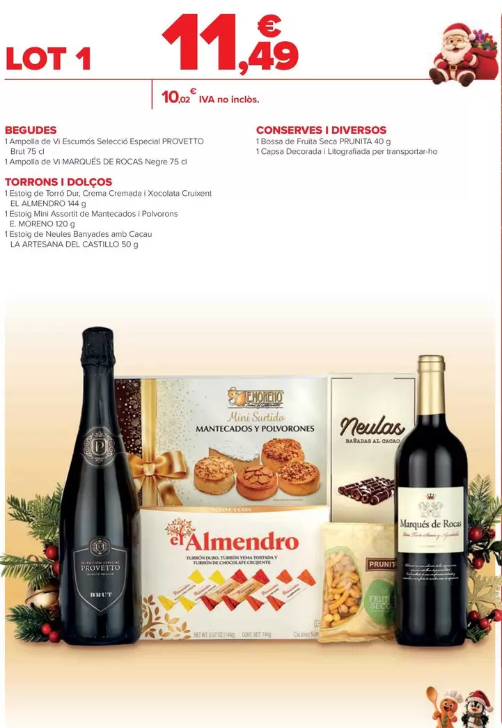 Bebidas/ Turrones Y Dulces/ Conservas Y Varios