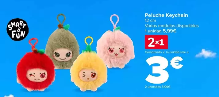 Smart & Fun - Peluche Keychain