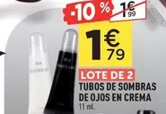 Tubos De Sombras De Ojos En Crema
