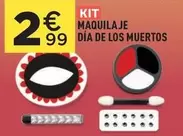 Kit Maquilaje Dia De Los Muertos