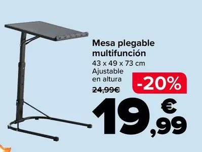 Mesa Plegable Multifuncion