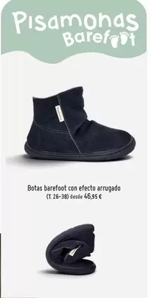 Botas Baréfoot Con Efecto Arrugado