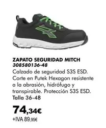 Zapato Seguridad Mitch