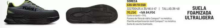 Soreca S3S SR FO ESD