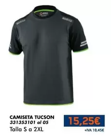 Sparco - Camiseta Tucson