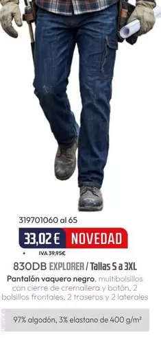 830DB EXPLORER/ Tallas S A 3XL