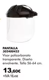 Pantalla Visor Policarbonato Transparente