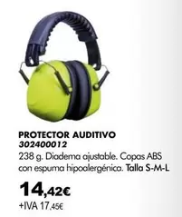 ABS - Protector Auditivo 302400012