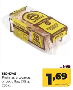 Repostería Monjas - Frutinas Artesanas O Rosquillas