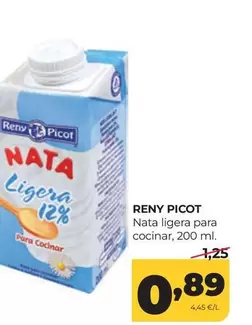 Reny Picot - Nata Ligera Para Cocinar
