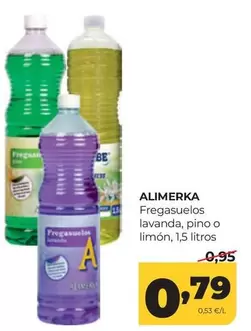 Alimerka - Fregasuelos Lavanda, Pino O Limon