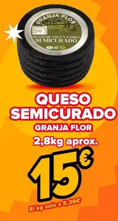 Granja Flor - Queso Semicurado