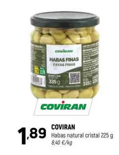coviran - Habas Natural Cristal