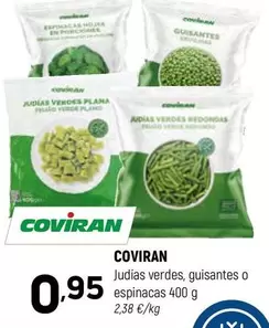 coviran - Judias Verdes Guisantes O Espinacas