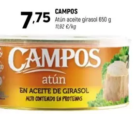 Campos - Atún Aceite Girasol