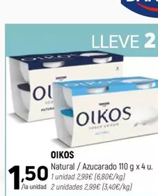 OIKOS - Natural Azucarado