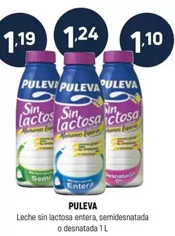 Puleva - Leche Sin Lactosa Entera