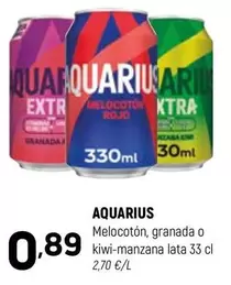 Aquarius - Melocoton, Granada O Kiwi-manzana