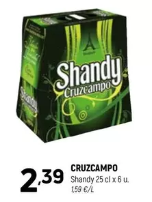 Cruzcampo - Shandy