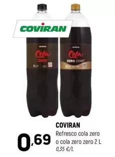 coviran - Refresco Cola Zero O Cola Zero Zero