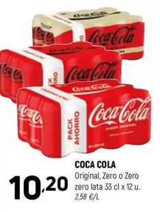 Coca-Cola - Original, Zero O Zero Zero