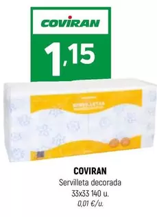 coviran - Servilleta Decorada