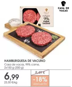 Hamburguesa De Vacuno