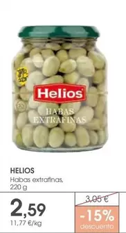Helios - Habas Extrafinas