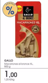 Gallo - Macarrones Al Bronce Xl