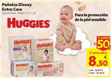 Huggies - Pañales Disney Extra Care