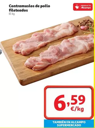 alcampo - Contramuslos De Pollo Fileteados