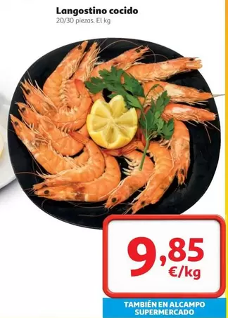 alcampo - Langostino Cocido