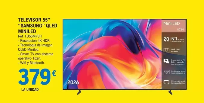 Samsung - Televisor 55" Samsng" Oled Miniled
