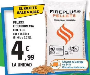 Pellets Eider Biomasa