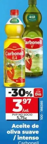 Carbonell - Aceite De Oliva Suave/Intenso