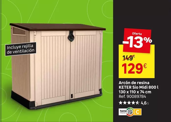 keter - Acción De Resina
