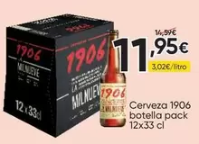 1906 - Cerveza Botella Pack