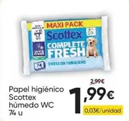 Scottex - Papel Higiénico Humedo Wc