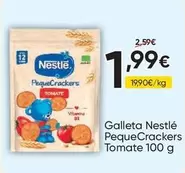 Nestlé - Galleta PequeCrackers Tomate