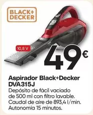 Black & Decker - Aspirador Decker Dva315j