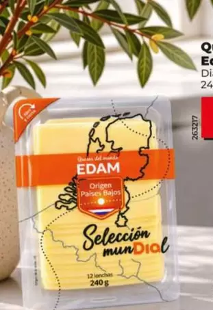 Dia Seleccion Mundial - Queso Edam En Lonchas 