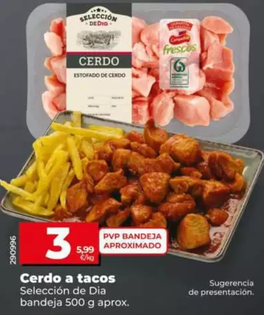 Seleccion De Dia - Cerdo A Tacos