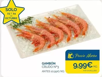 Solo - Gambón Crudo N°3