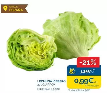 origen - Lechuga Iceberg