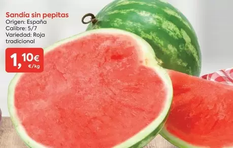 origen - Sandia Sin Pepitas