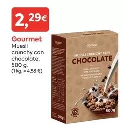 Gourmet - Muesli Crunchy Con Chocolate