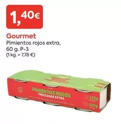 Gourmet - Pimientos Rojos Extra